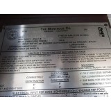 MONTAGUE VECTAIRE GAS CONVECTION OVEN. MFG 2015