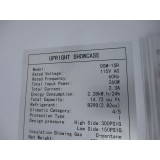 BRAND NEW SCRATCH AND DENT DUKERS 1 GLASS DOOR COMMERCIAL REFRIGERATOR ON CASTERS MODEL DSM-15R