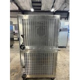 USED BAKERS PRIDE DOUBLE STACK GAS OVEN 