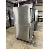 USED BAKERS PRIDE DOUBLE STACK GAS OVEN 