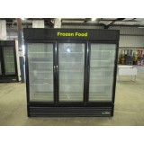 USED TRUE 3 DOOR COMMERCIAL MERCHANDISER FREEZER MODEL GDM-72F-HC-TSL01