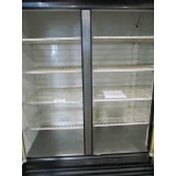 USED TRUE 3 DOOR COMMERCIAL MERCHANDISER REFRIGERATOR MODEL GDM-72