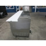 BRAND NEW IKON IPP94 94" THREE DOOR REFRIGERATED PIZZA PREP TABLE BRAND NEW IKON IPP94 94