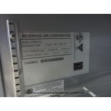 USED BEVERAGE AIR 2 SOLID DOOR WORKTOP REFRIGERATOR WTR67AHC