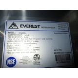 USED EVEREST EBWRFH2 COMBO REFRIGERATOR FREEZER 