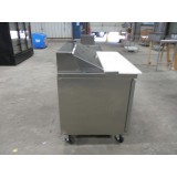 FLOOR MODEL DUKERS DSP48-12-S2 SANDWICH PREP TABLE