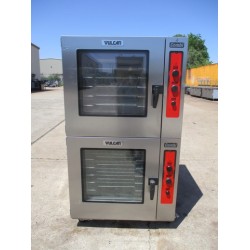 USED VULCAN DOUBLE COMBINATION GAS OVEN