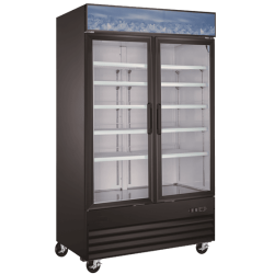 Drago 29 cu. ft. Merchandising Swing Glass Door Freezer