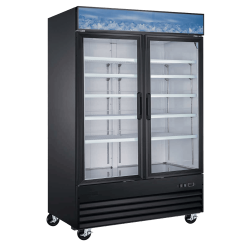 Drago 45 cu. ft. Merchandising Swing Glass Door Freezer Drago 45 cu. ft. Merchandising Swing Glass Door Freezer