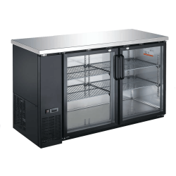 Drago 60″ Glass Door Hinged Back Bar Cooler Drago 60″ Glass Door Hinged Back Bar Cooler