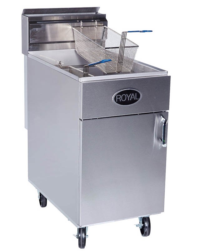 Royal Range 75lb Deep Fat Fryer RFT75 Texas Restaurant Equipment