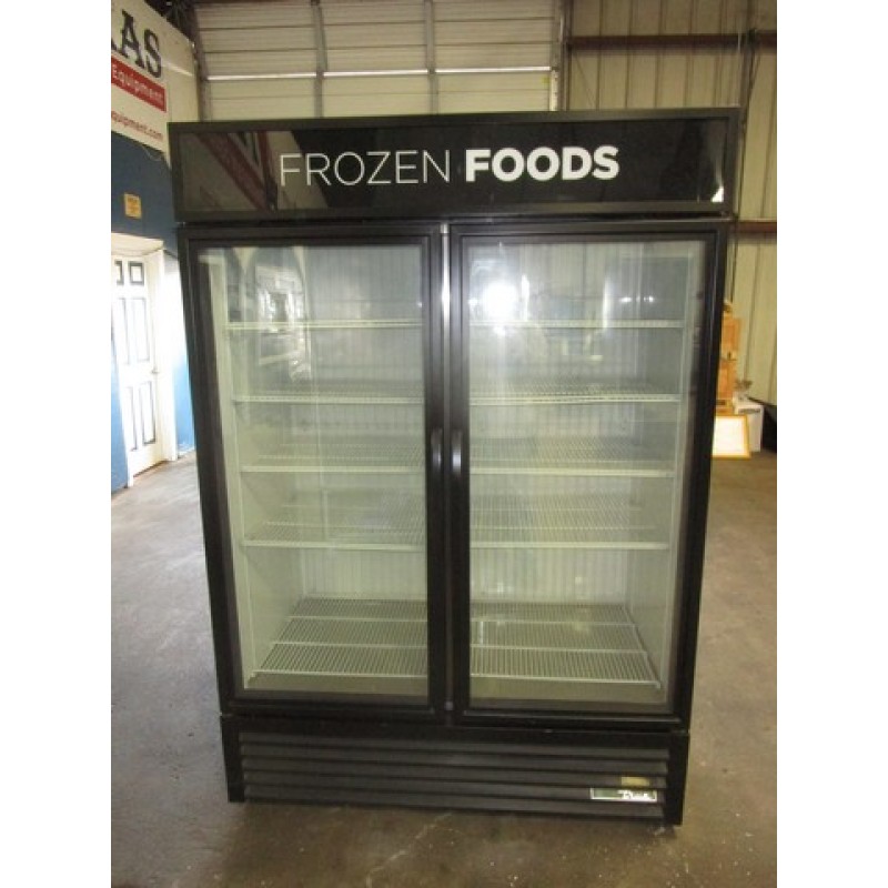 USED TRUE 2 DOOR FREEZER MERCHANDISER Texas Restaurant Equipment